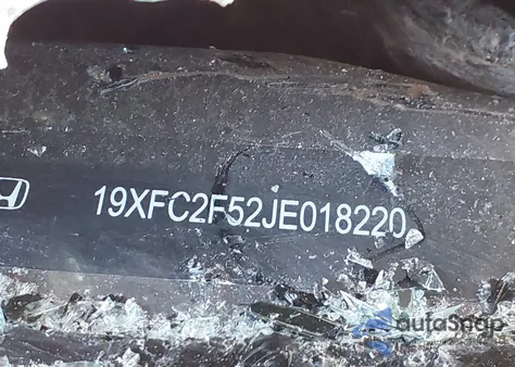 2018 Honda Civic Lx from USA, damaged, VIN 19XFC2F52JE018220